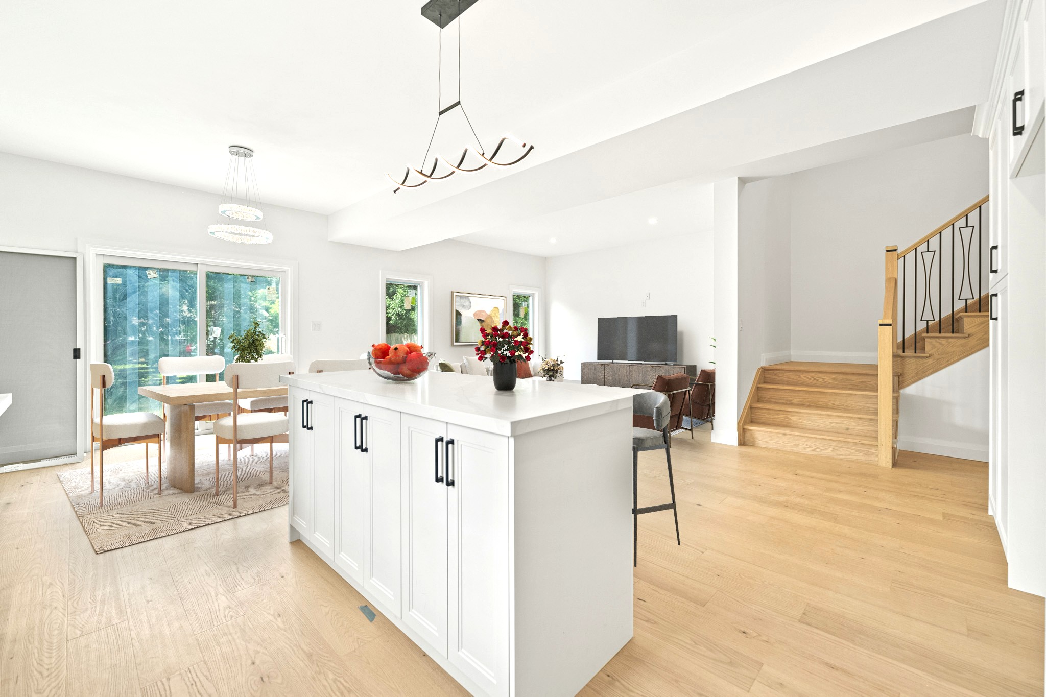 Modern kitchen design by home builder St. Catharines